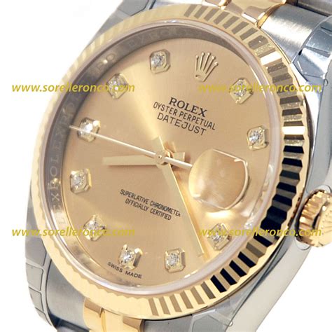 rolex datejust con brillanti prezzo|rolex datejust 36 prezzo.